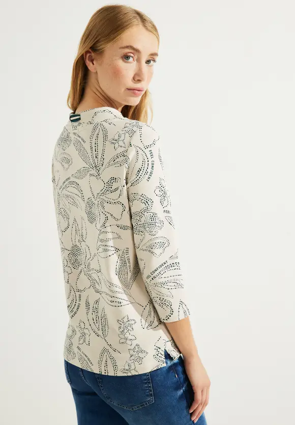 CECIL Damenshirt mit Blumenprint