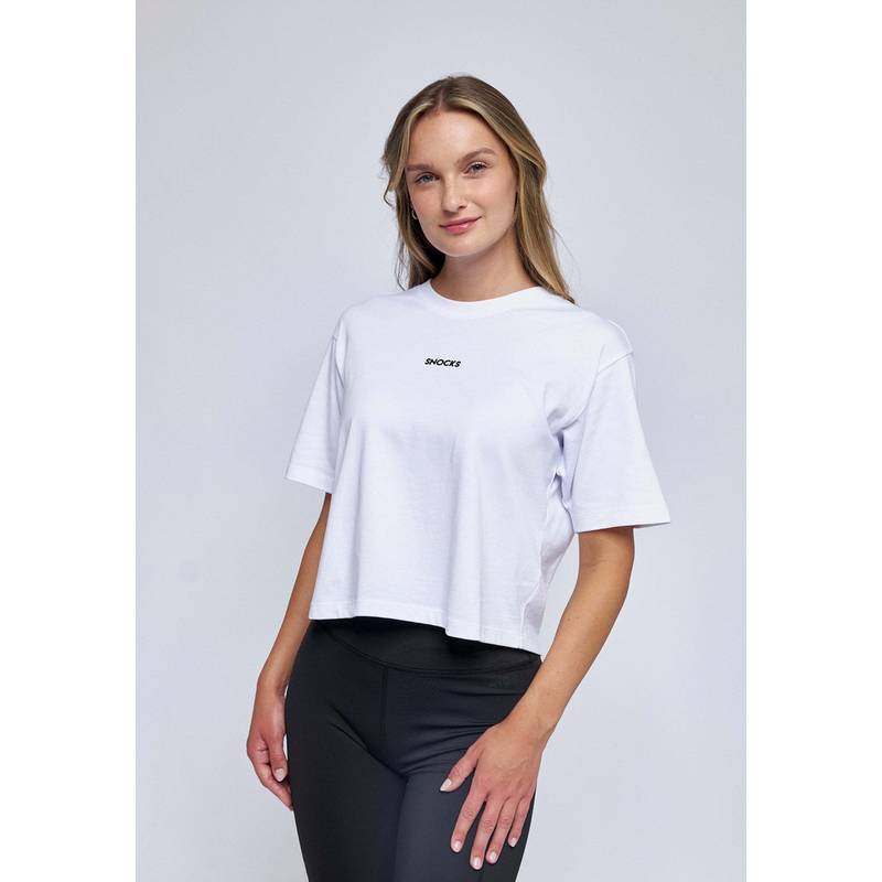 Snocks Oversized cropped T-Shirt T-Shirt Damen