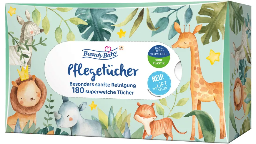 Beauty Baby Box Pflegetücher Box 3 lagig