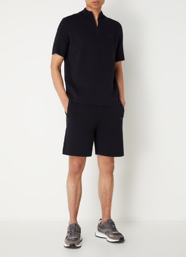 Pantaloni scurți sport HUGO BOSS Tildor cu croi drept și buzunare laterale