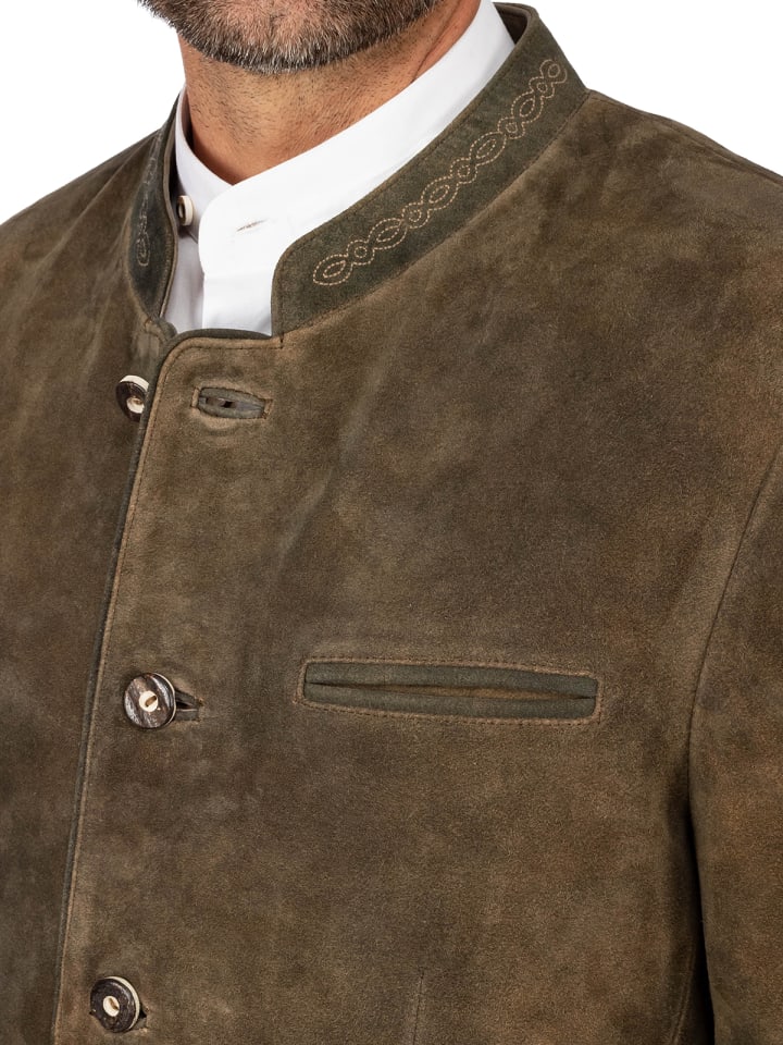 Almsach Lederjacke HE-2550-ZV91 in braun günstig kaufen