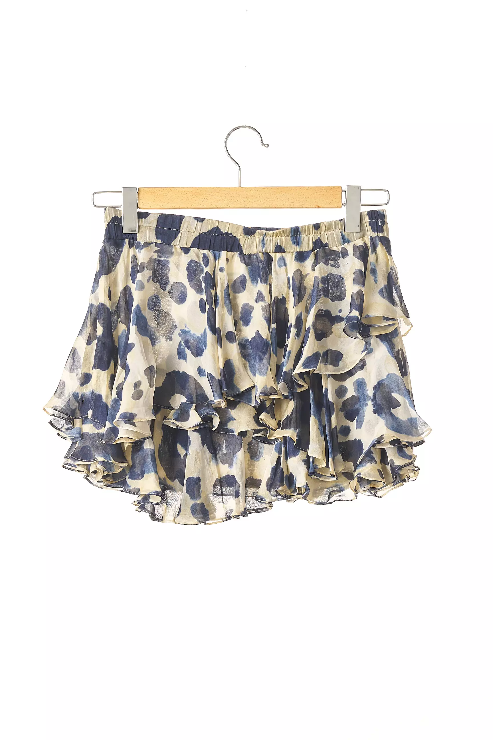 Plein Sud Mini Jupe Femme couleur bleu