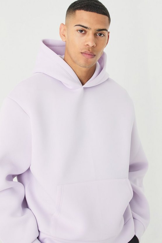 Kastiger Oversize Scuba-Hoodie