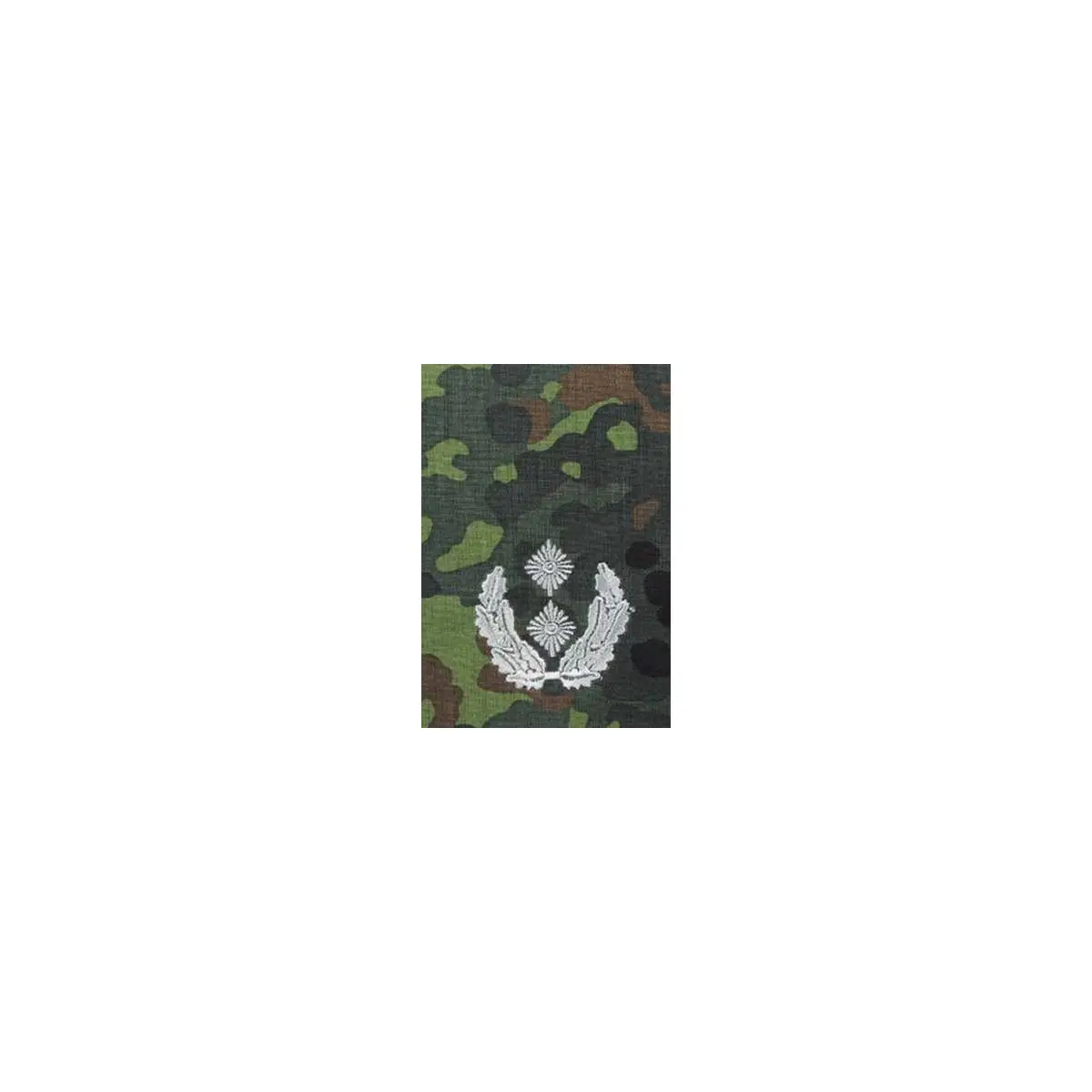 BW Rangabzeichen flecktarn/silber Oberstleutnant