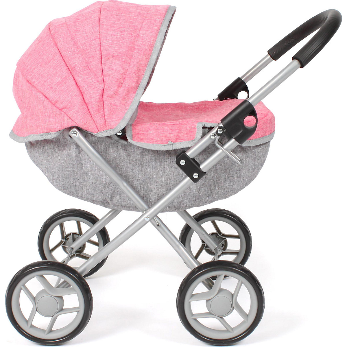 Puppenwagen LILLI, Melange pink