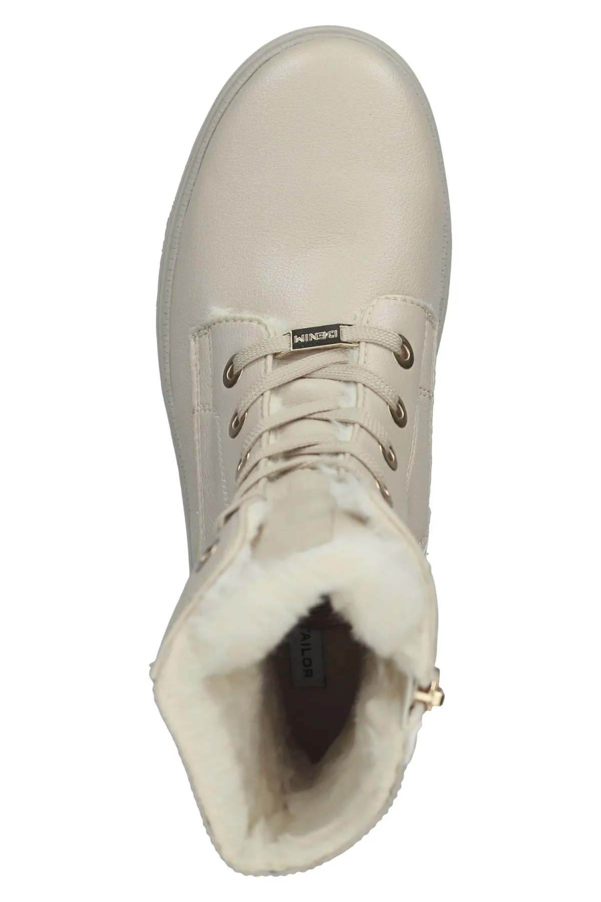 Tom Tailor  Stiefelette - Beige - Blockabsatz