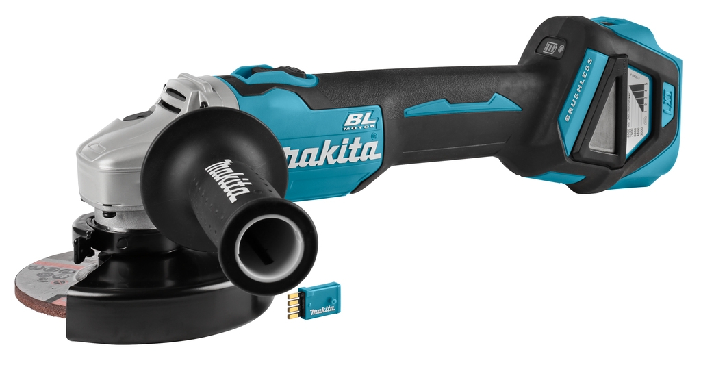 Meuleuse d'angle Makita DGA512ZJU 18 V 125 mm (AWS) en boîte Mbox (batterie et chargeur non inclus).