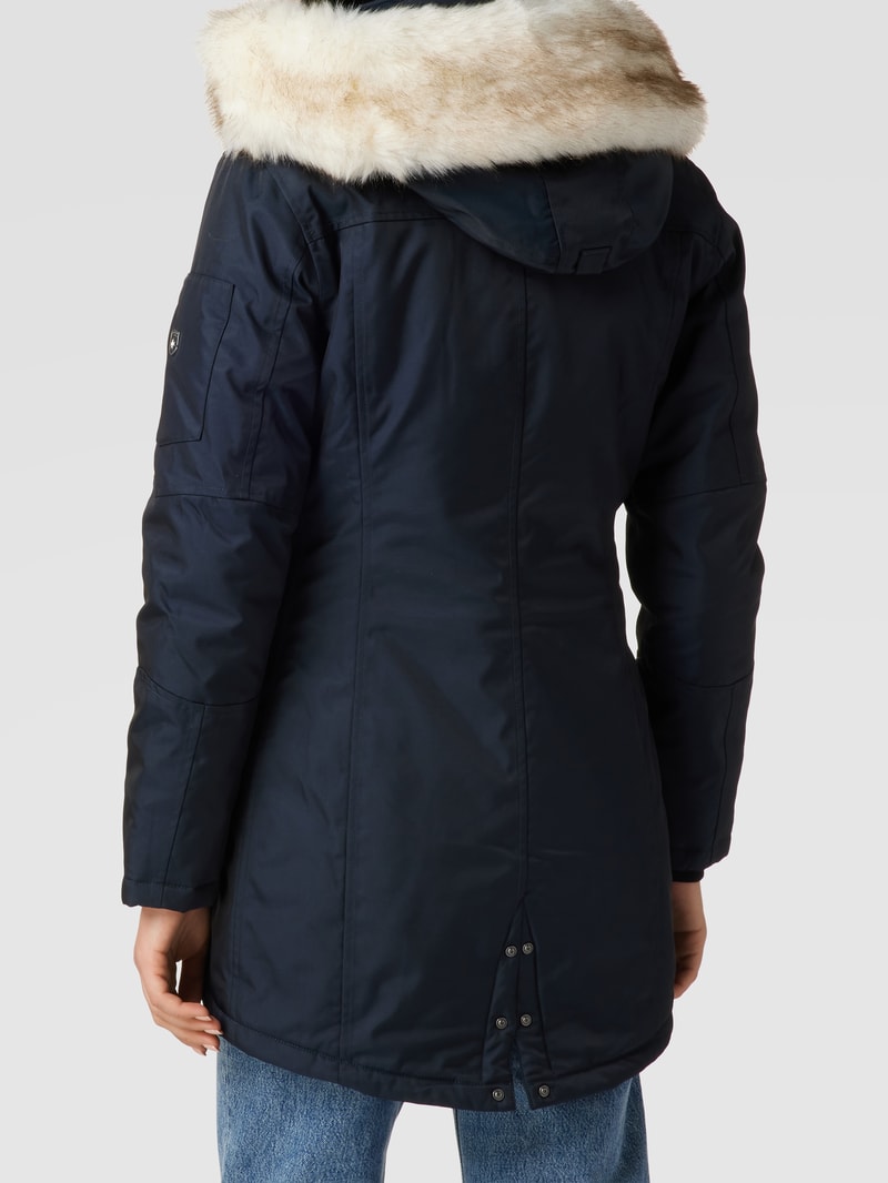 Funktionsjacke mit Label-Patch Modell 'Schneezauber' in dunkelblau