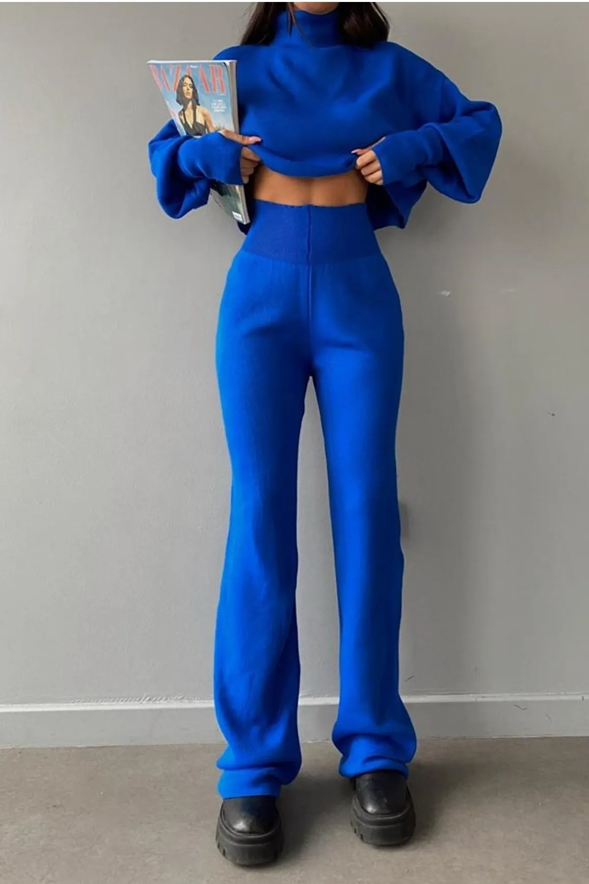 lovebox  Zweiteiler - Blau - Oversized