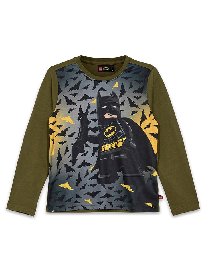 LEGO Longsleeve in Khaki/ Schwarz günstig kaufen