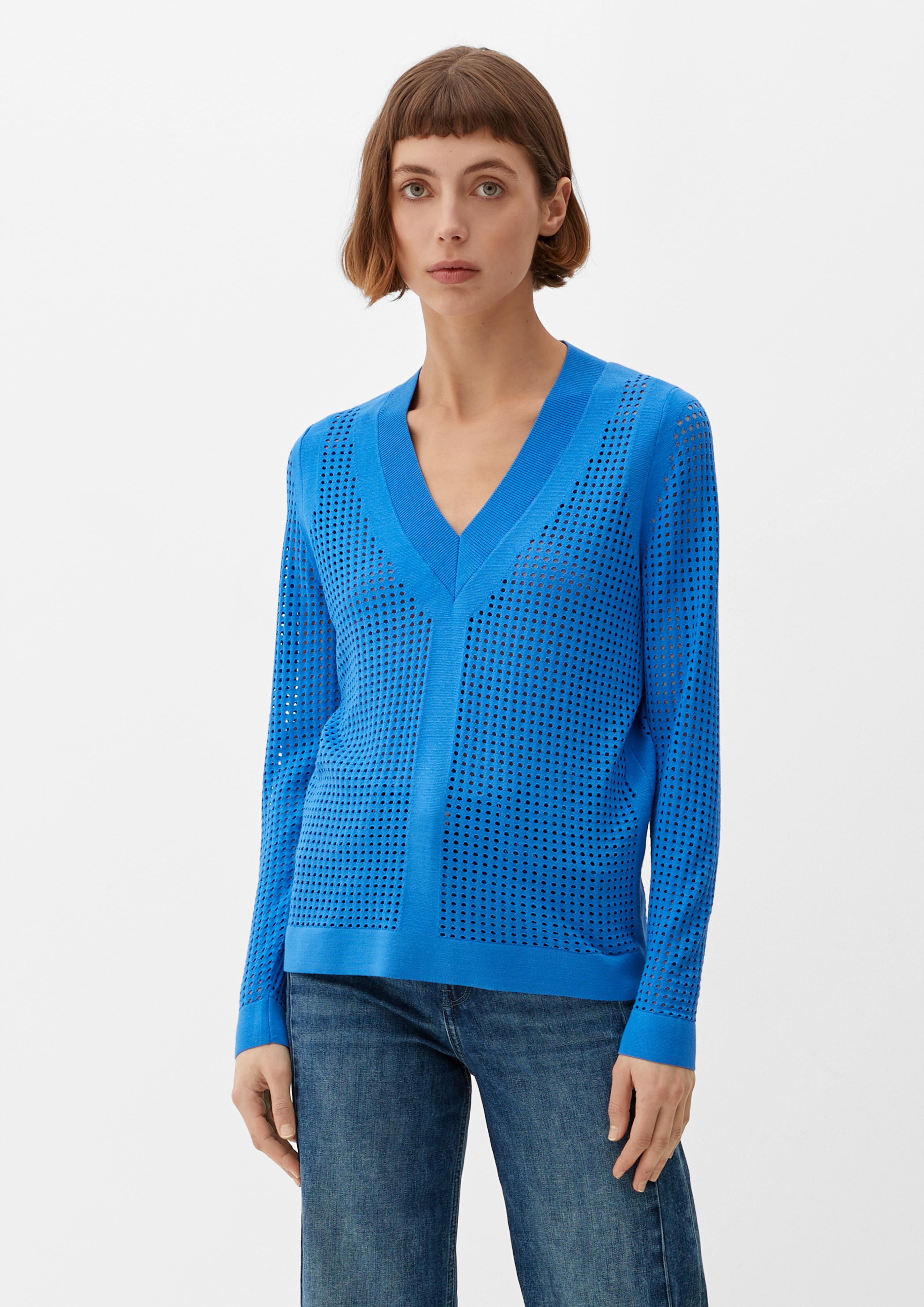 Pullover mit Lochmuster  2127071-5520