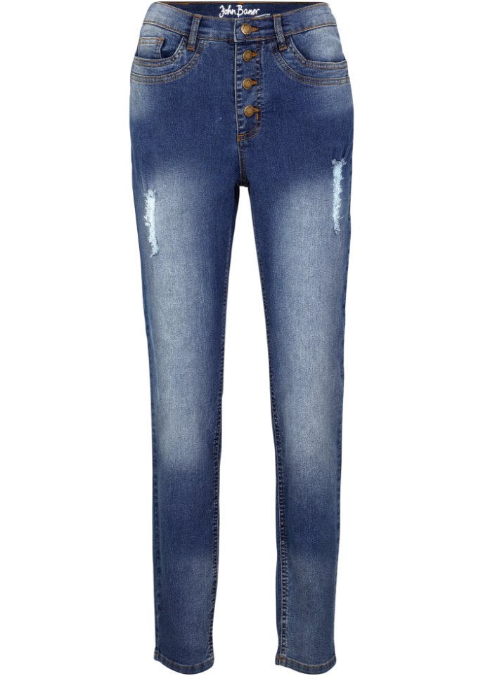 Stretch-Jeans, Skinny, High Waist