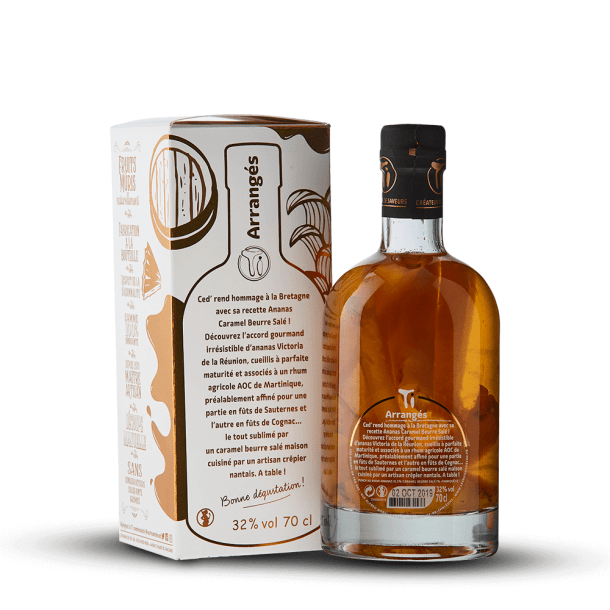 Ti Ced Arrange Ananas Caramel Beurre Salé 32% 70CL