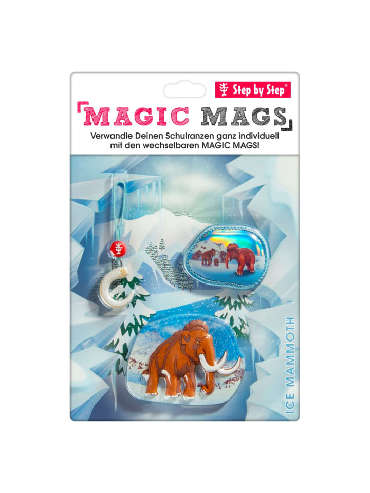 Step by Step Ranzen-Zubehör-Set MAGIC MAGS in Ice Mammoth Odo günstig kaufen onesize