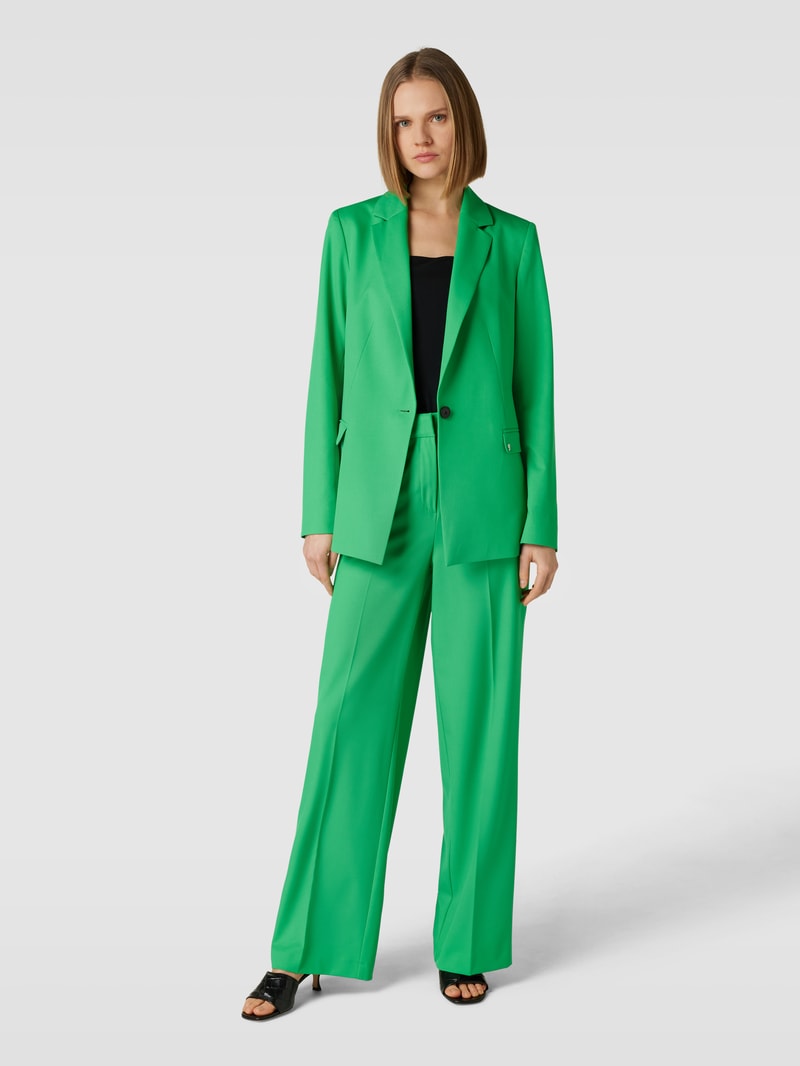 Blazer mit Reverskragen in grün