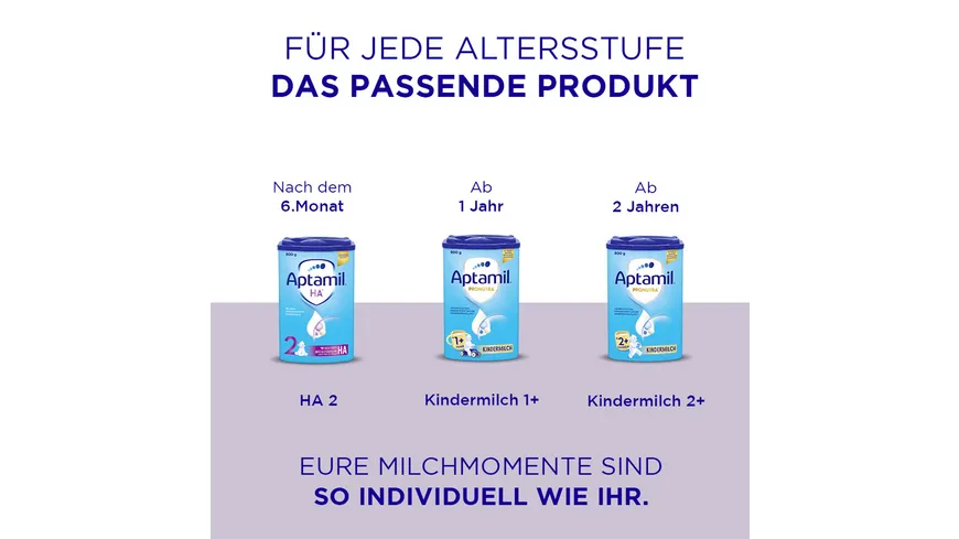 Aptamil HA 1 Hydrolysierte Anfangsnahrung 800 g