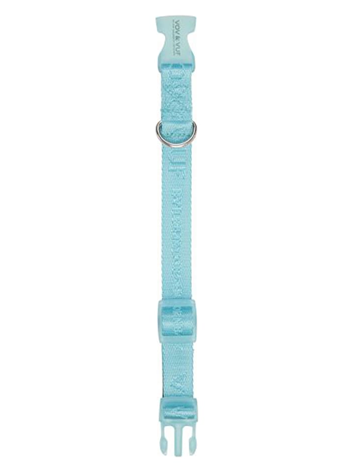VOV & VUF Hundehalsband in Hellblau günstig kaufen