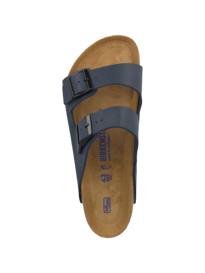 Birkenstock Sandale Arizona SFB Birko-Flor Weichbettung normal in blau günstig kaufen 48