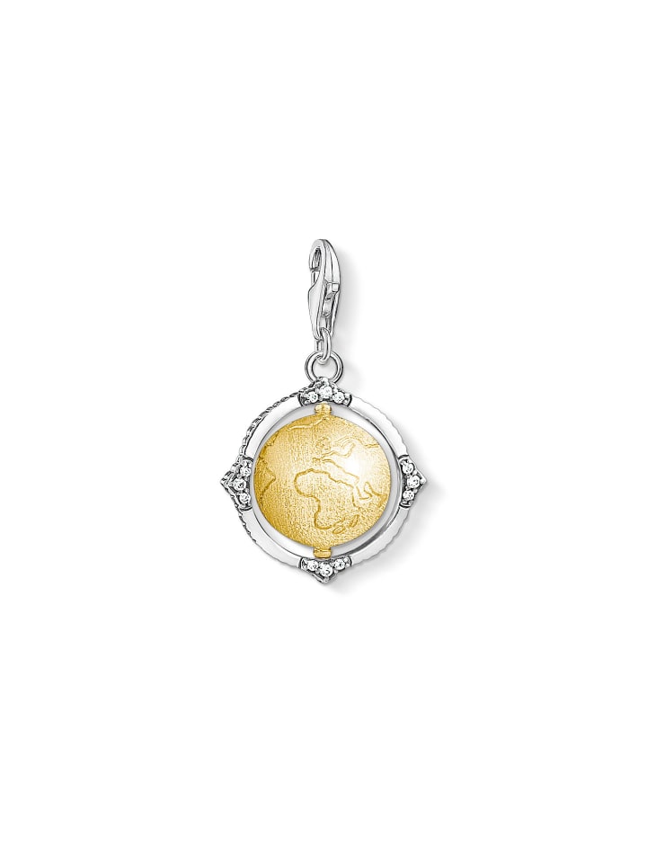 Thomas Sabo Charm-Anhänger in gold, silber, weiß günstig kaufen onesize