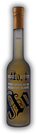 Hinricus Noyte's Feiner Brand von der Wismarer Mumme - Bierbrand 0,1 Liter Hinricus Noyte's Feiner Brand von der Wismarer Mumme - Bierbrand 0,1 Liter Eine lokale Spezialität, nach original Rezept im Eichenfass gereift. 0,1	 Liter - Vol 40%
