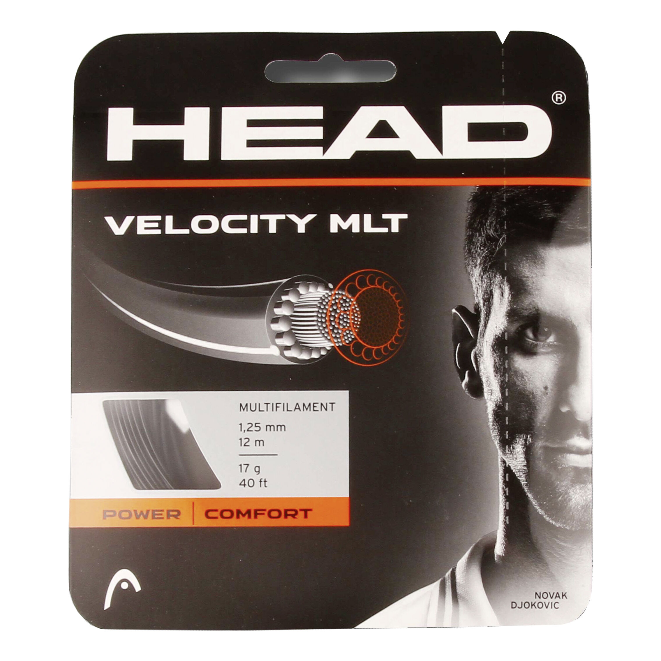 Velocity MLT Saitenset 12m - Schwarz