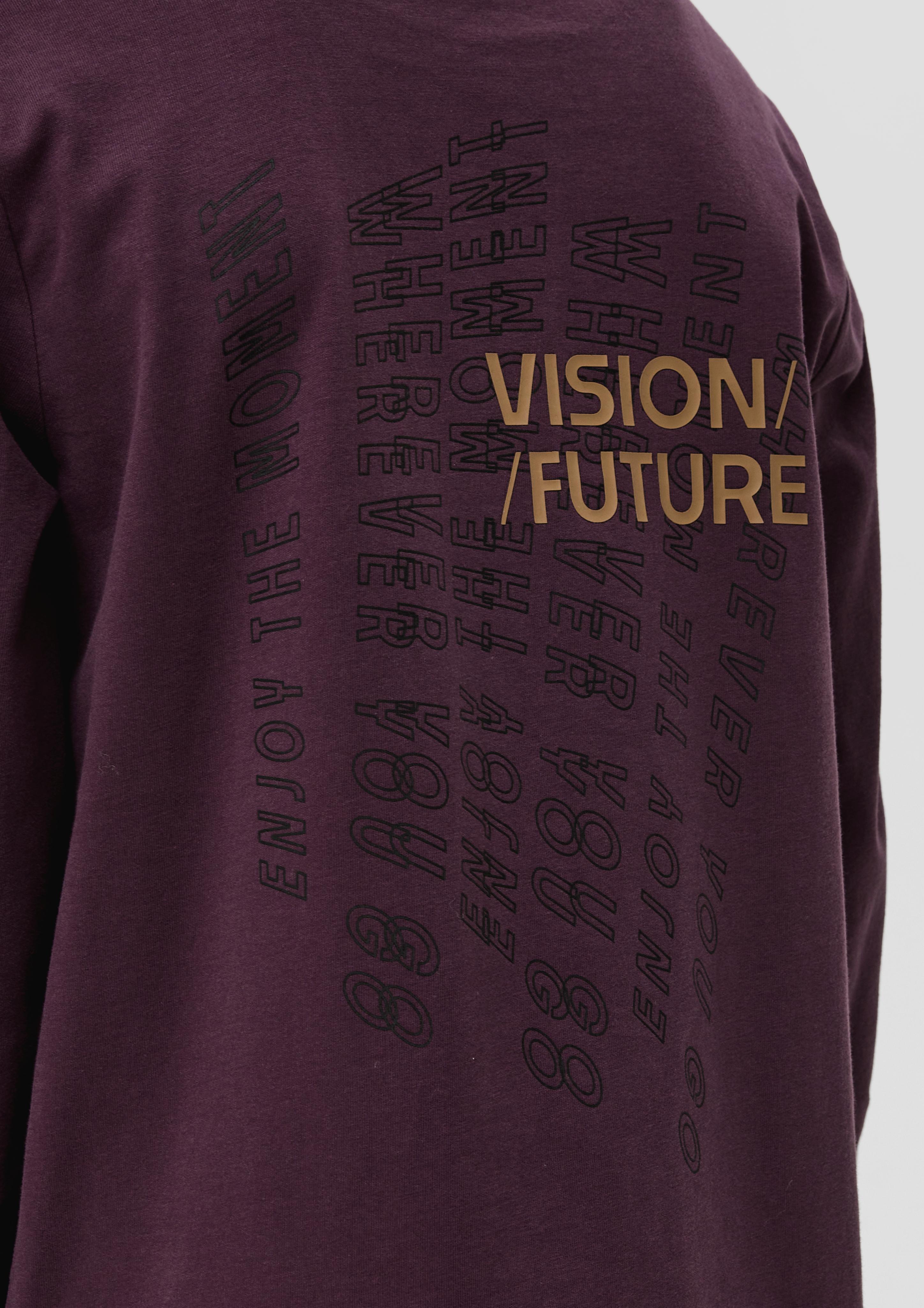 Longsleeve mit Rückenprint  2134081-4889