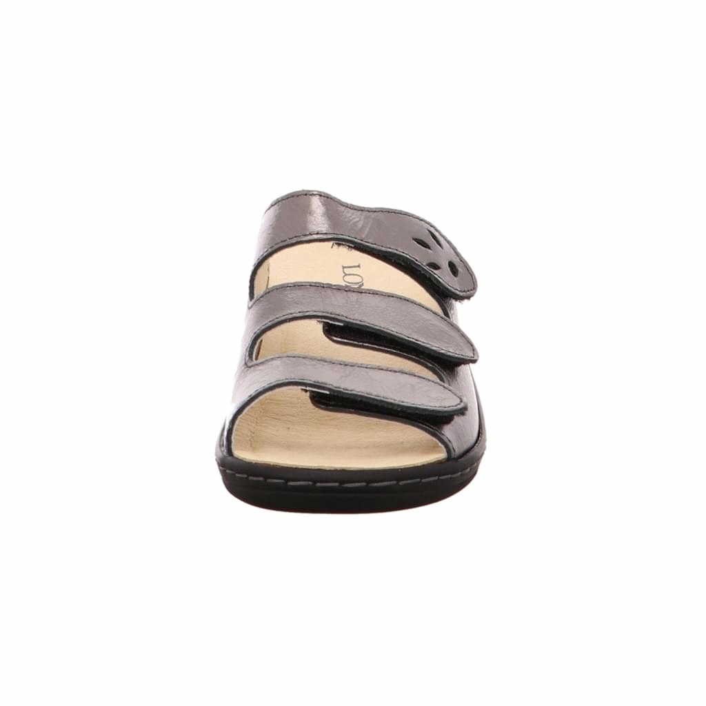 LONGO Komfort Sandalen braun Pantoletten