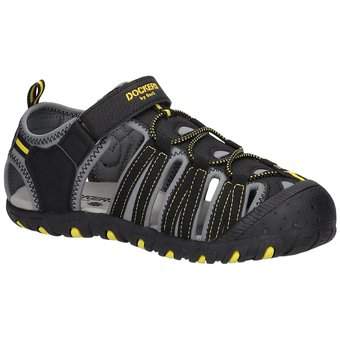 Dockers Outdoorsandale in schwarz