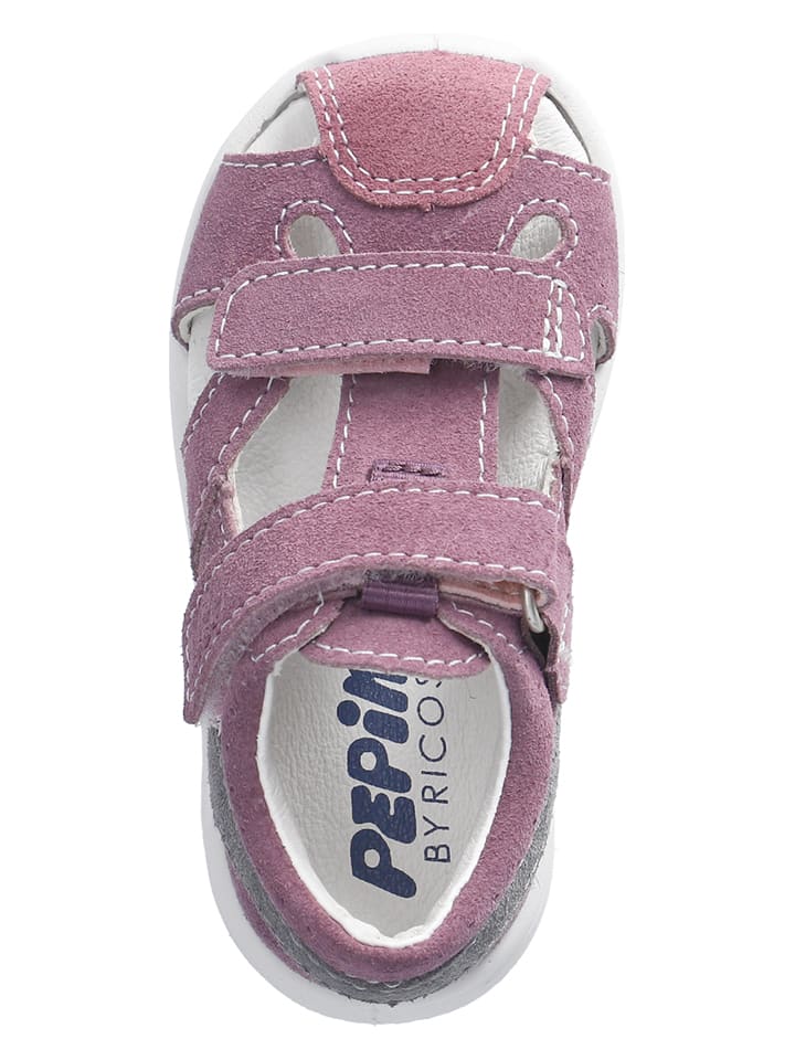 PEPINO Leder-Halbsandalen 