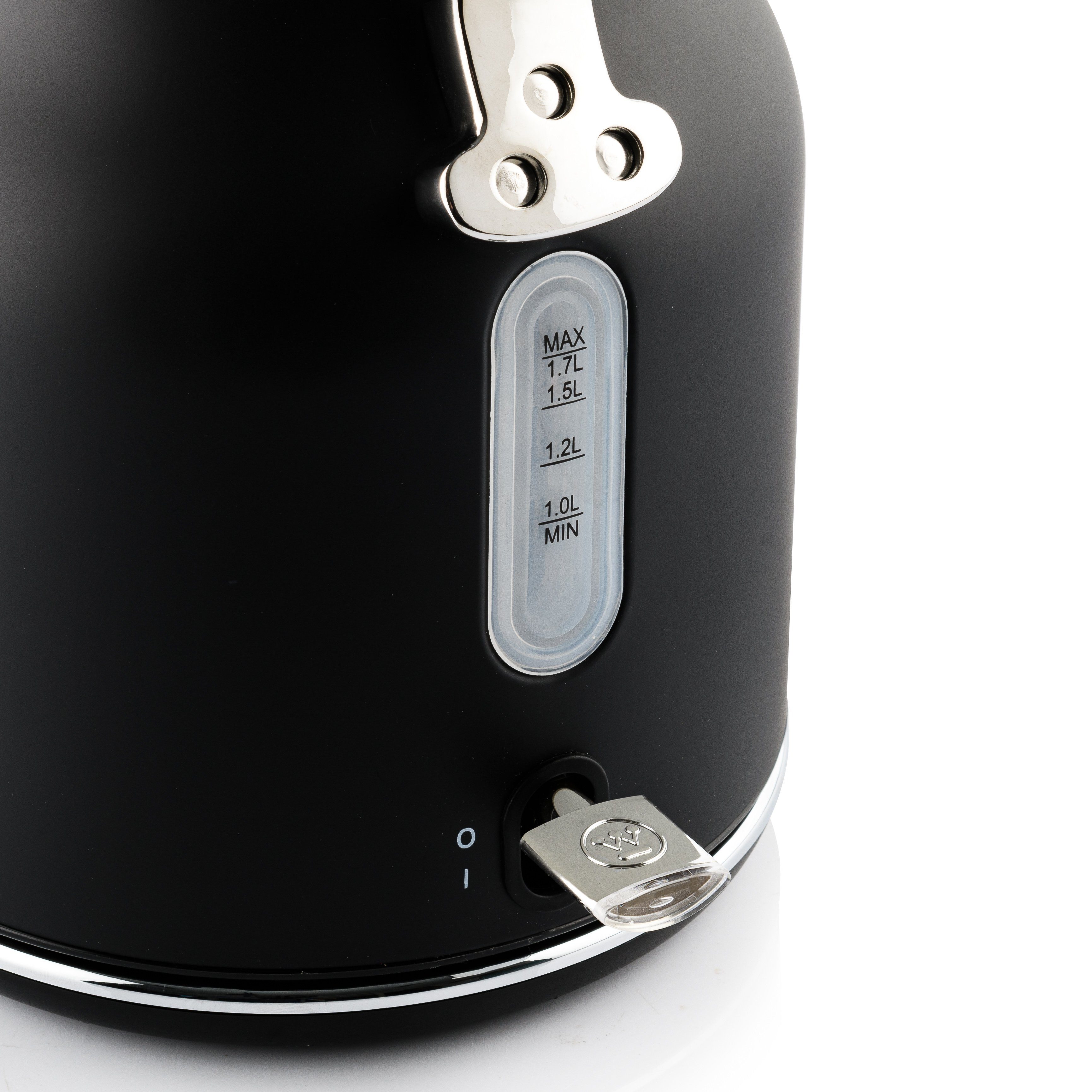 Westinghouse Toaster Retro Früstücksset, 4 kurze Schlitze, für 4 Scheiben, 1750 W, Wasserkocher 1,7 L Volumen 2200 W 360° Sockel