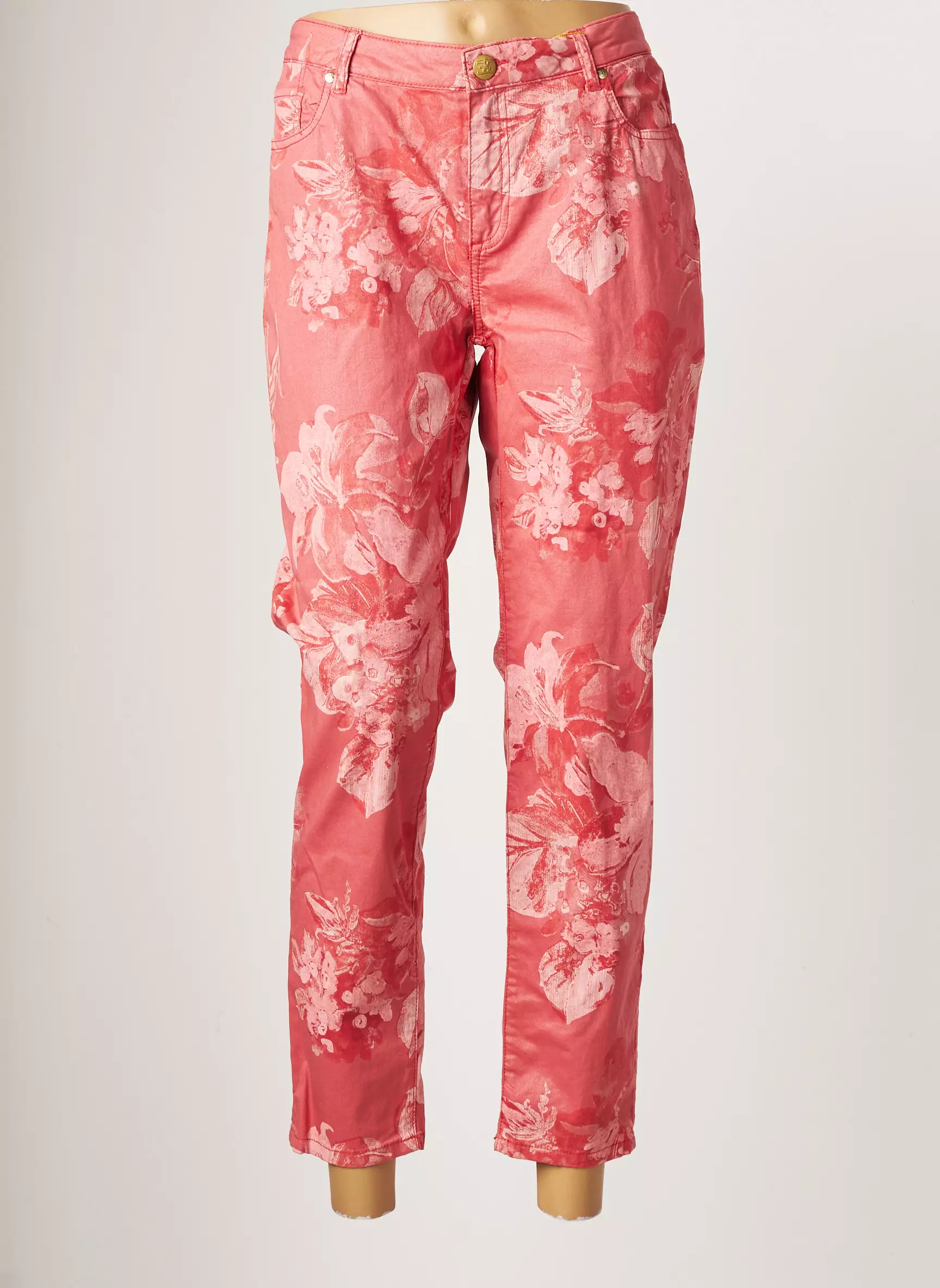 Emma Caro Pantalon7 8 Femme couleur rose