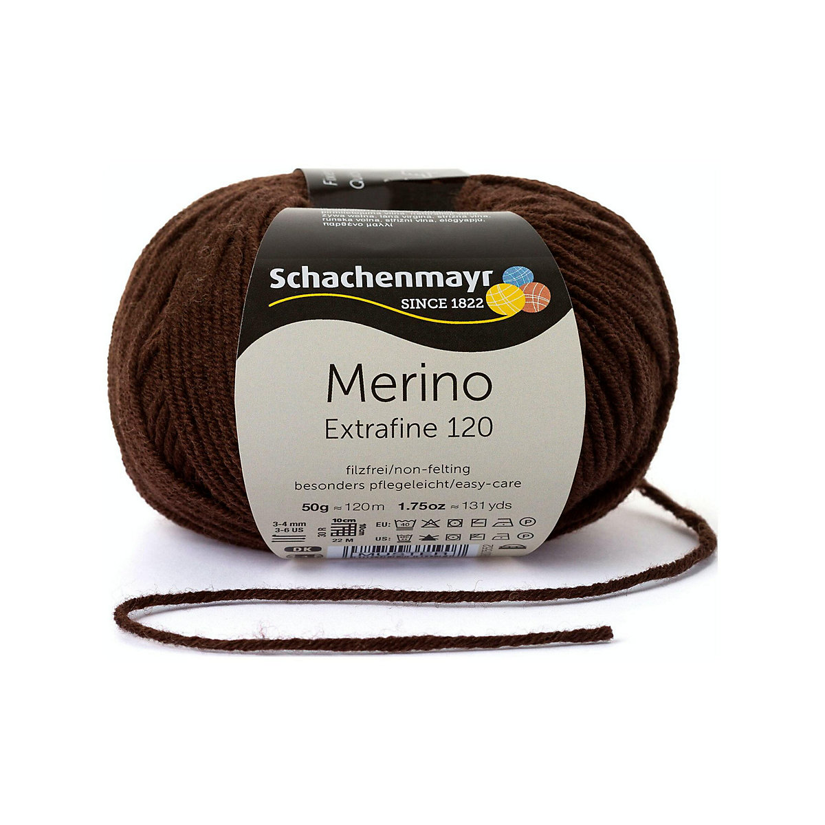Handstrickgarne Merino Extrafine 120, 50g Suede