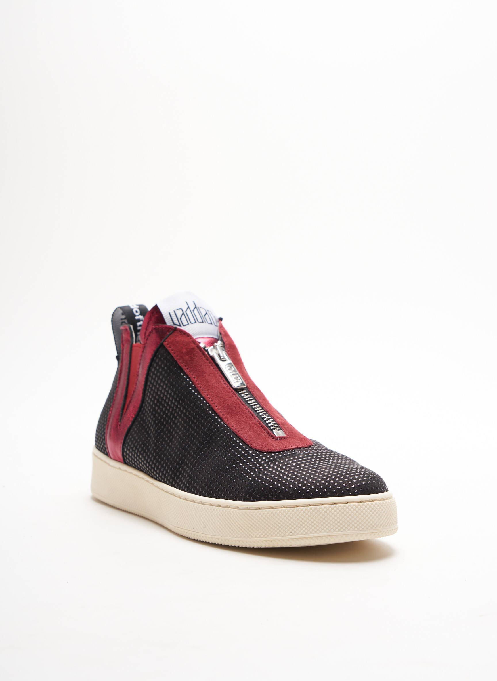 Vaddia Baskets Femme couleur rouge