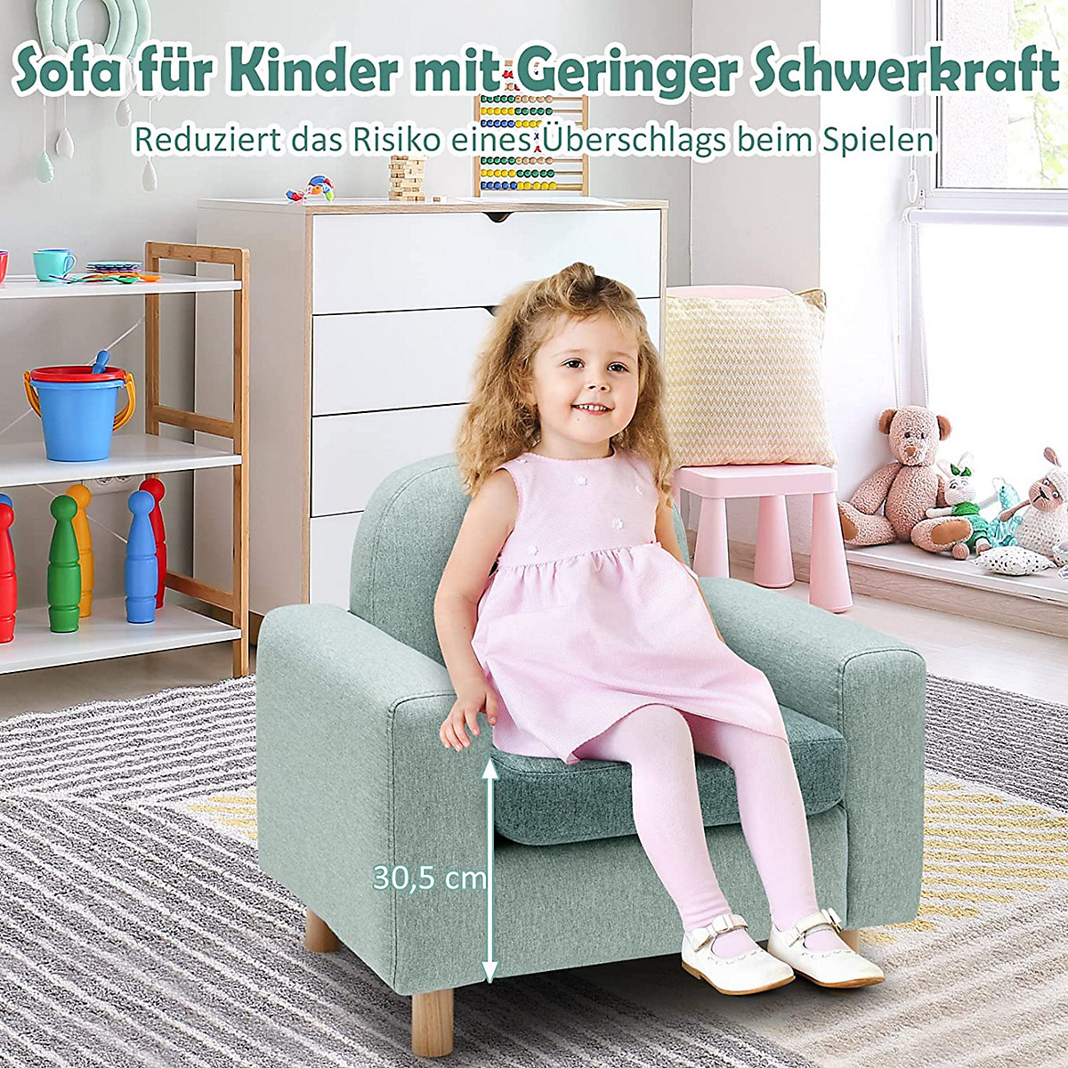 Kindersessel Panda Dinosaurier Huhn