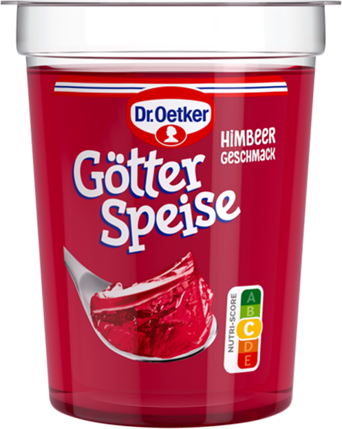 Dr. Oetker Götterspeise Himbeer-Geschmack