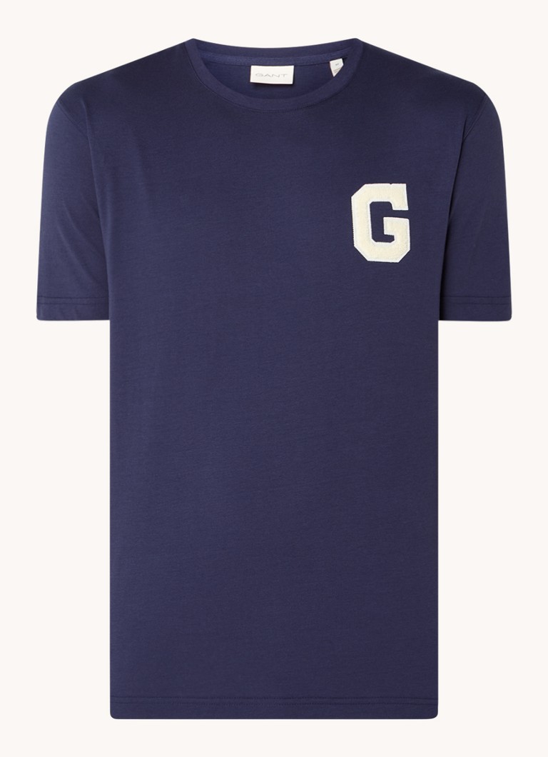 Koszulka z logo Gant