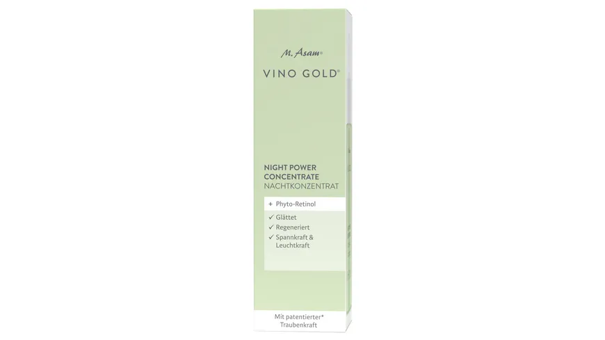 M. Asam® VINO GOLD Night Power Concentrate 30 ml