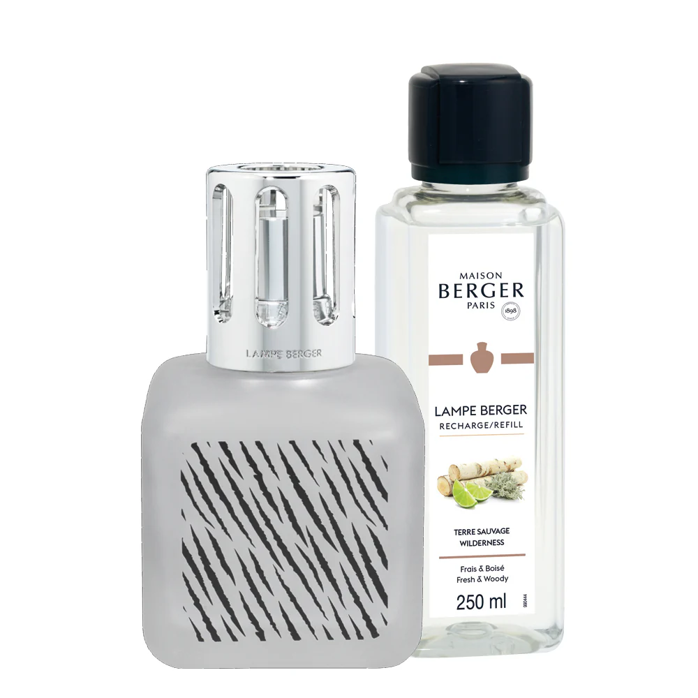 Lampe Coffret Glaçon Zebra - Lampeboks, katalytisk lampe