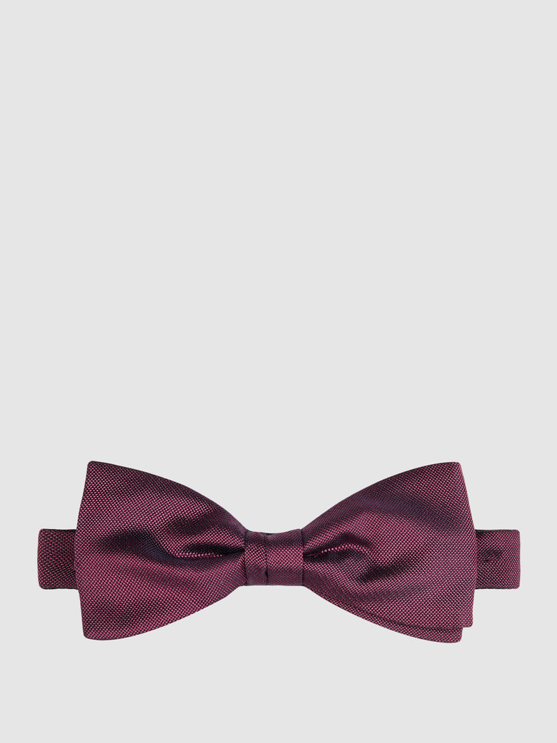 Fliege aus Seide in fuchsia