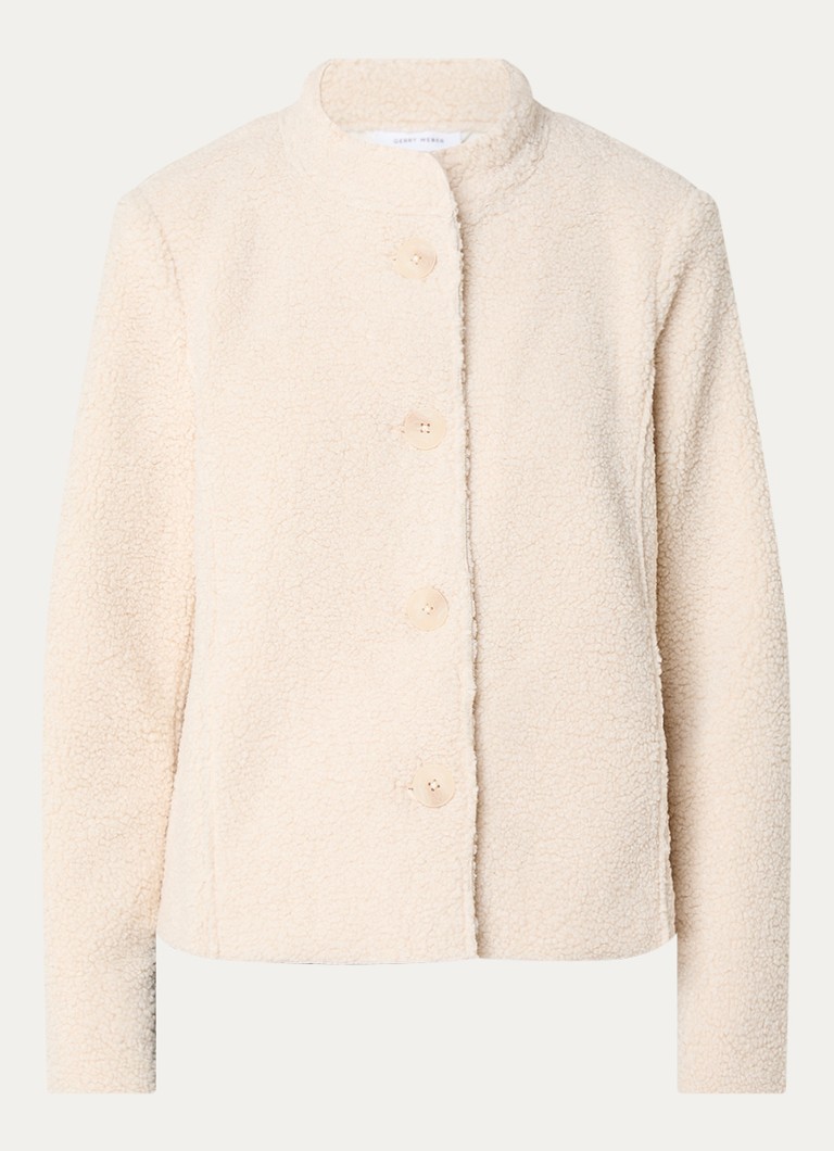 Giacca in stile teddy di Gerry Weber con colletto alto.