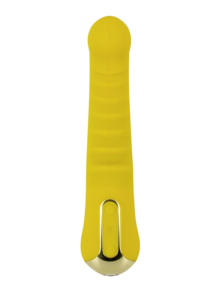 Your new favorite Vibrator G-Spot Vibrator in gelb günstig kaufen 20 cm
