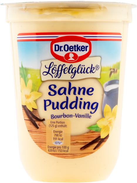 Dr. Oetker Löffelglück Sahnepudding Bourbon Vanille