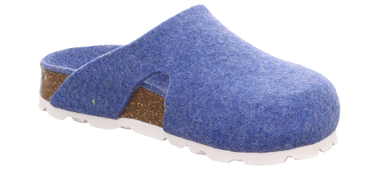 FUSSBETTPANTOFFEL - BlauClog mit Einschlupf