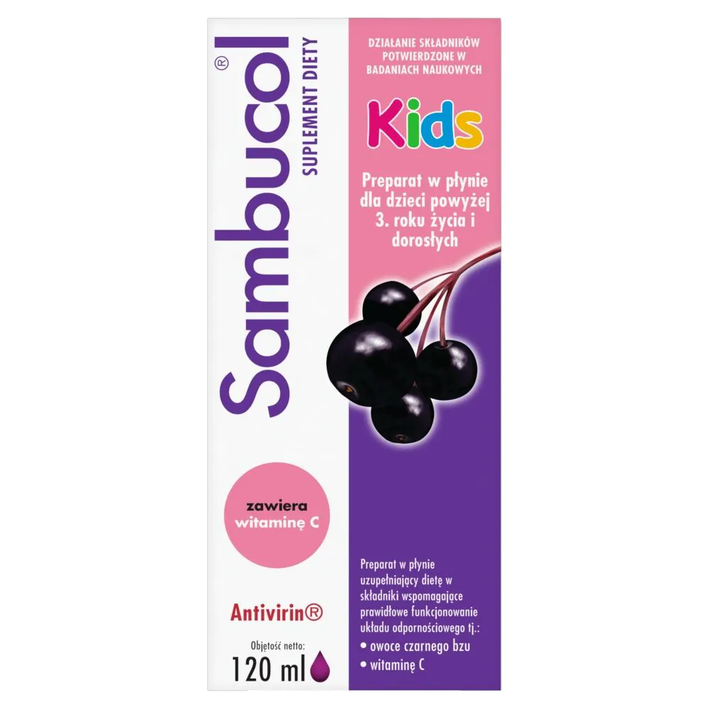 Sambucol Kids, Σιρόπι ενίσχυσης του ανοσοποιητικού συστήματος για παιδιά από 3 ετών