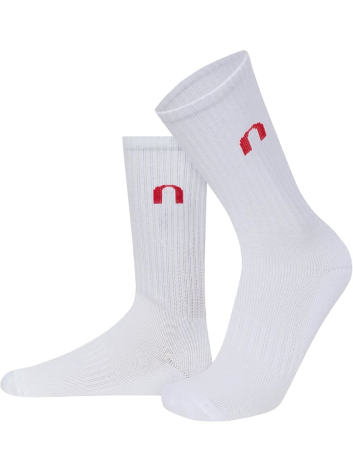 normani 4 Funktions Tennissocken mit Frotteesohle in Weiß günstig kaufen