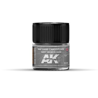 AK Real Colors RAF Dark Camouflage Grey BS381C/629 (10ml)