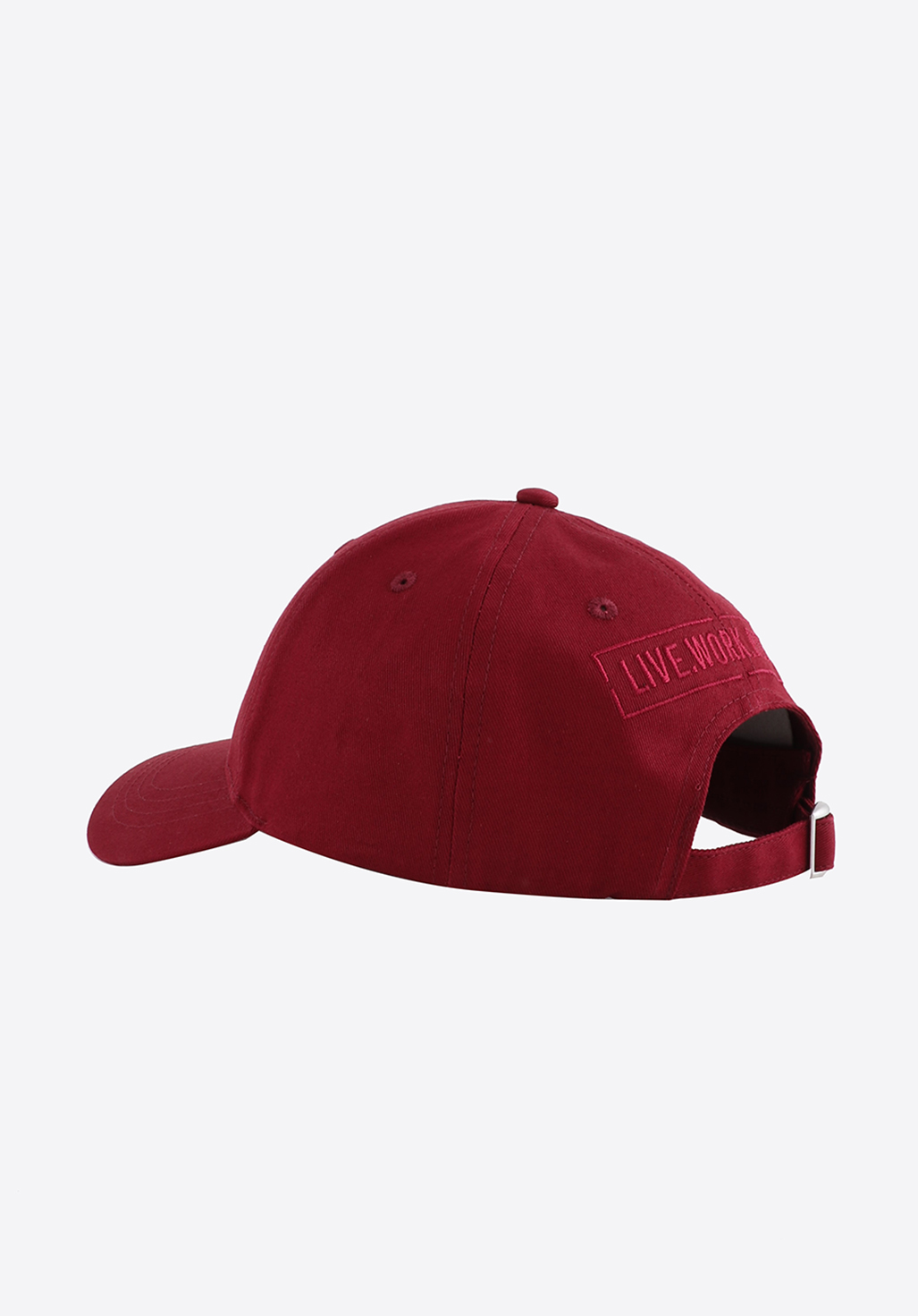 VALDE  Casquette bordeaux homme 100% coton
