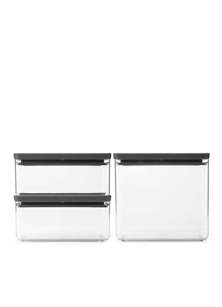 Set de 3 borcane suprapunibile Brabantia Tasty+