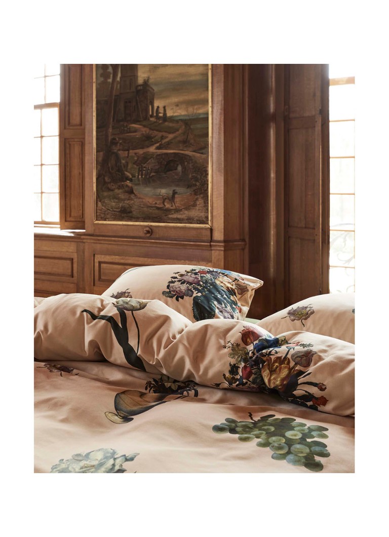 Housse de couette Essenza Amadee en satin de coton 215 fils/cm² - taies d'oreiller incluses