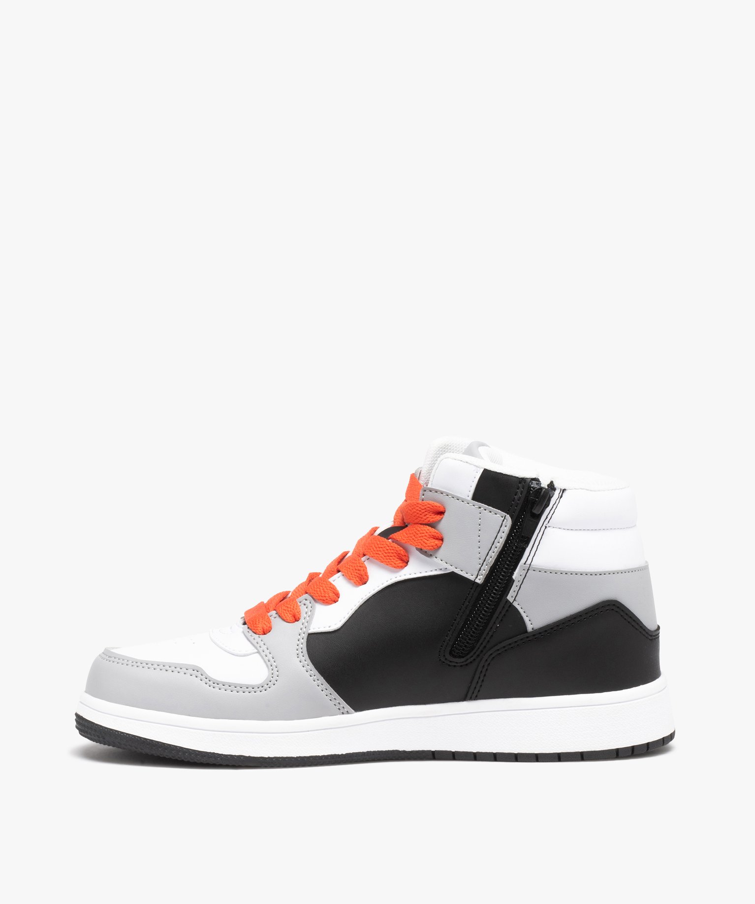 Baskets Garçon mid-cut à lacets et à zip - Dragon Ball Z gris | GEMO